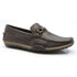 Moccasin Loafers Full Grain Leather Boat Shoes - Coffee