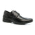 Men's Comfortable Lace-Up Full Grain Leather Shoe - Black