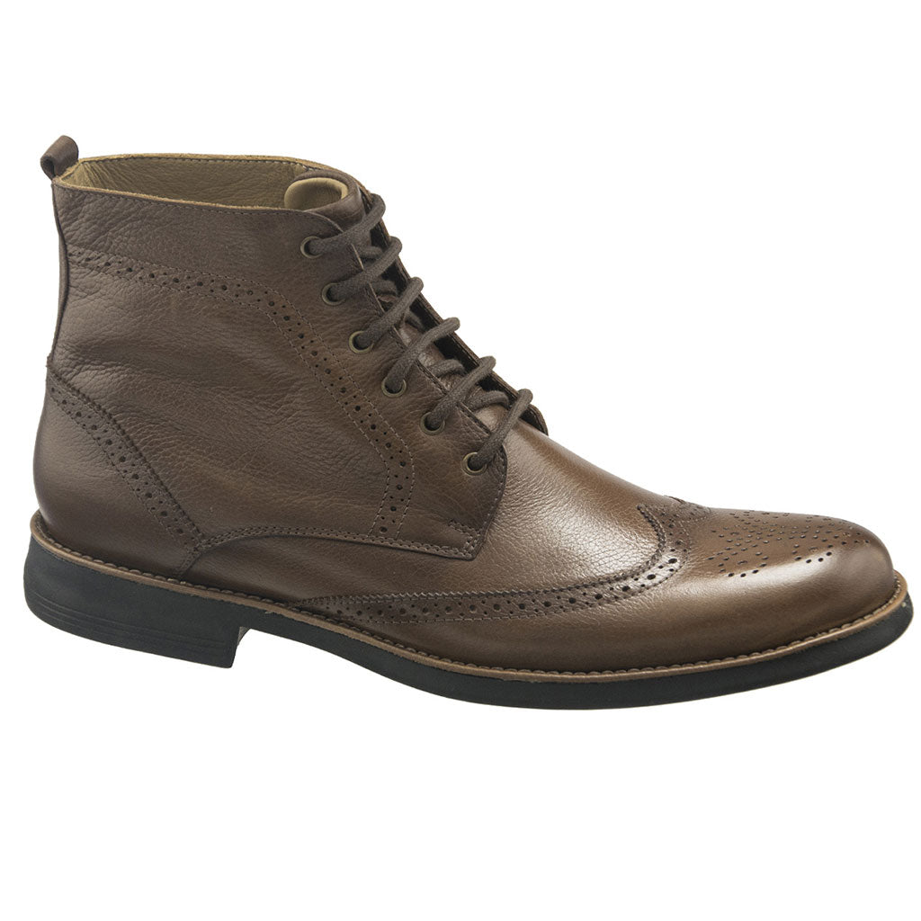 Mens cognac dress clearance boots